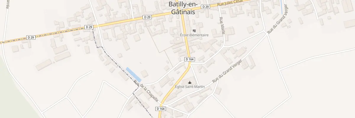 Plan du 15 Pl de la Mairie à Batilly-en-Gâtinais