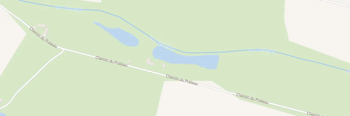 Plan du 15 Che du Prateau à Nesploy