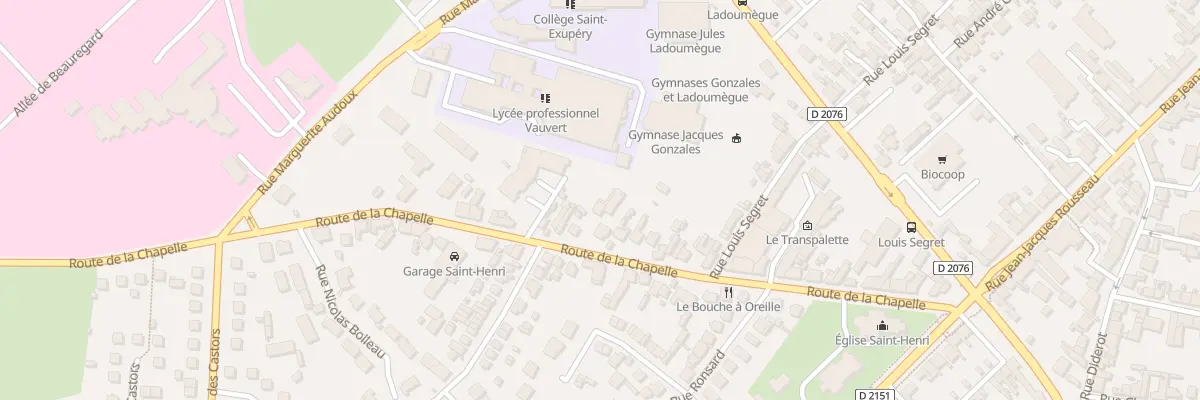 Plan du 56 Rue de La Chapelle à Bourges