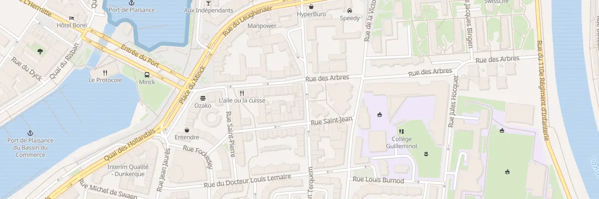 Plan du 37 Rue Henri Terquem à Dunkerque