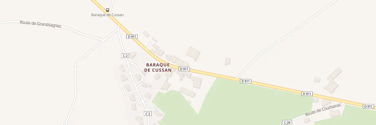 Plan du 5084 La Barraque de Cussan à Boussac