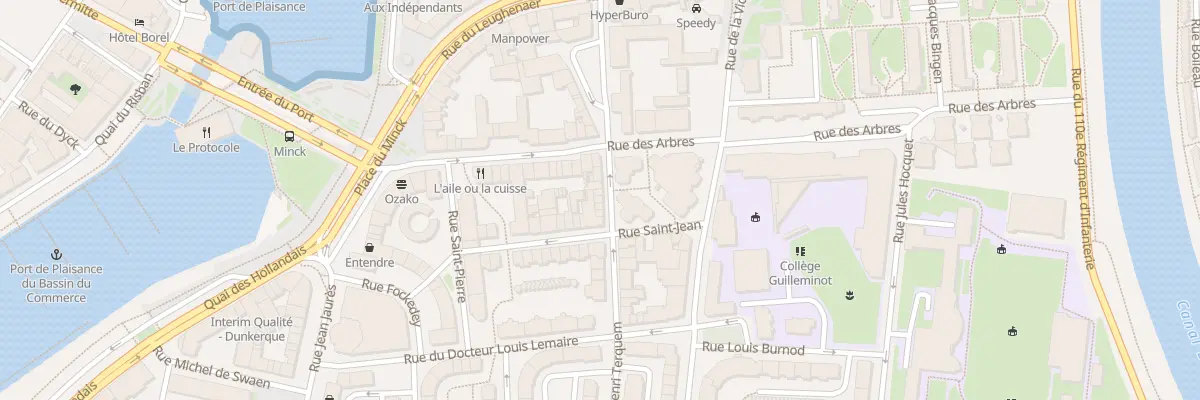 Plan du 31 Rue Henri Terquem à Dunkerque