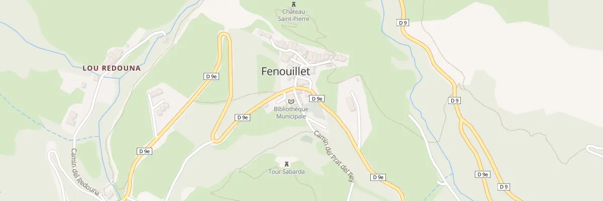 Plan du 1 Lou Prat Del Rey à Fenouillet