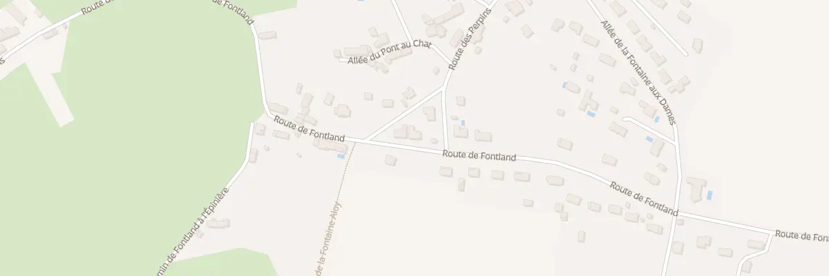 Plan du 16 Rte de Fontland à Vasselay