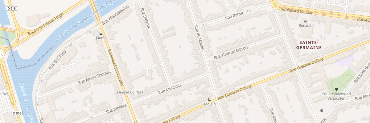 Plan du 47 Rue du Moulin à Coudekerque-Branche
