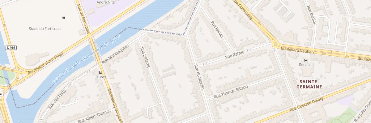 Plan du 69 Rue du Moulin à Coudekerque-Branche