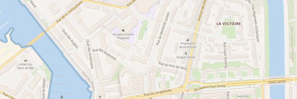 Plan du 5 Rue du Maréchal Leclerc à Dunkerque