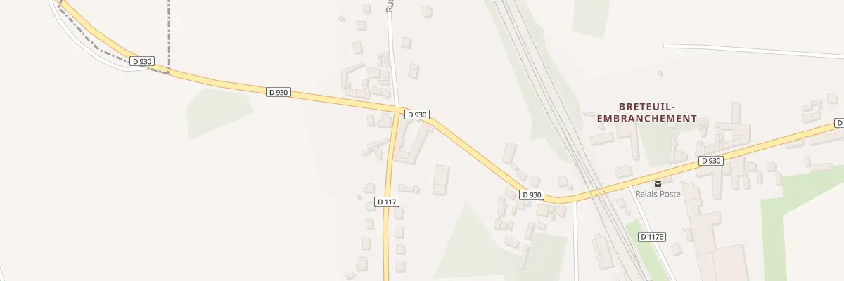 Plan du 1 Rue d’Amiens à Bacouël