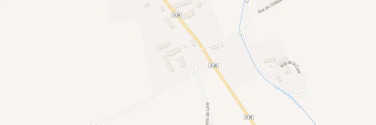 Plan du 9146F Lochy à Lissay-Lochy