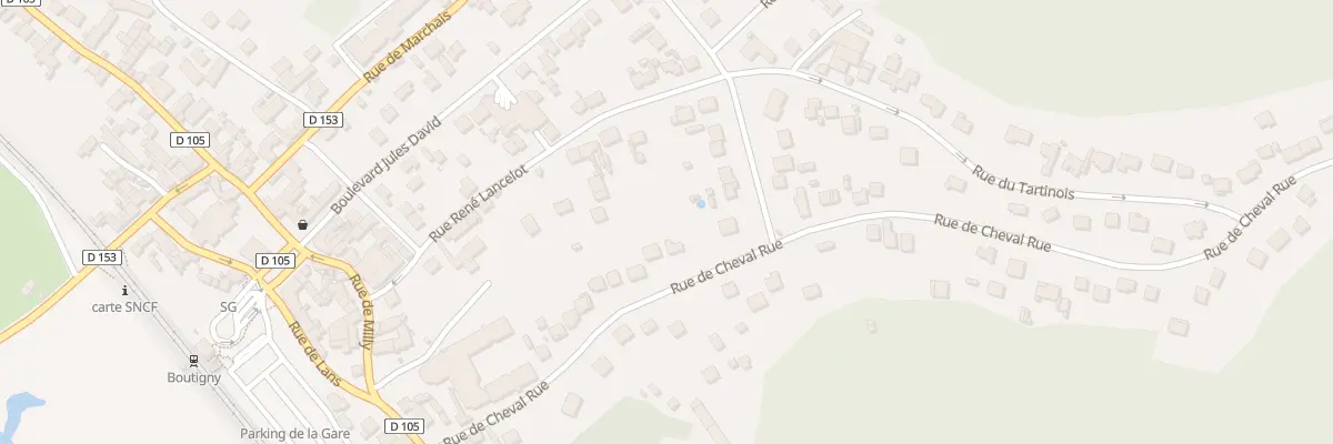 Plan du 21 Rue Cheval Rue à Boutigny-sur-Essonne