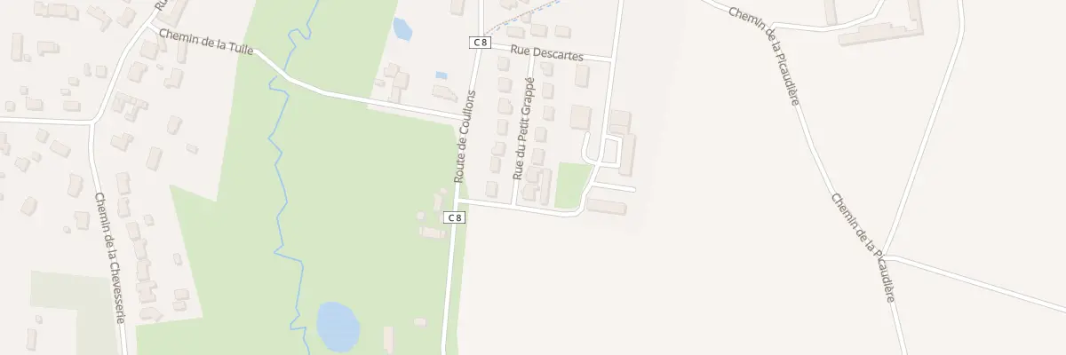 Plan du 11 Rue du Petit Grappé à Sully-sur-Loire