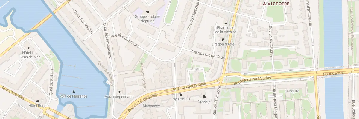 Plan du 80 Rue Henri Terquem à Dunkerque