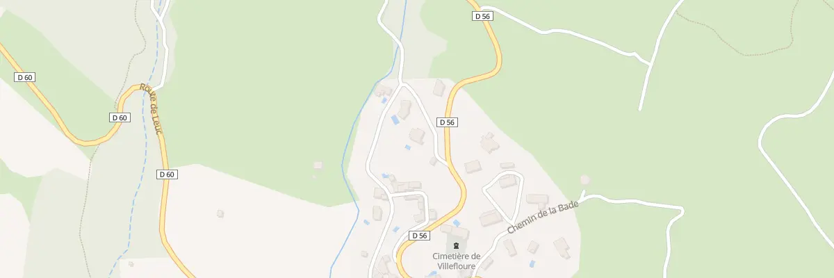 Plan du 1 Che de la Fontaine Vieille à Villefloure