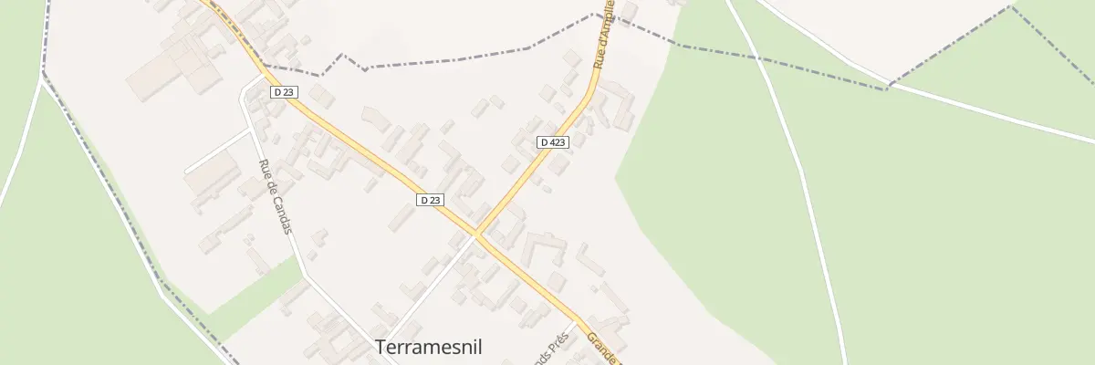 Plan du 2 Rue d’Amplier à Terramesnil