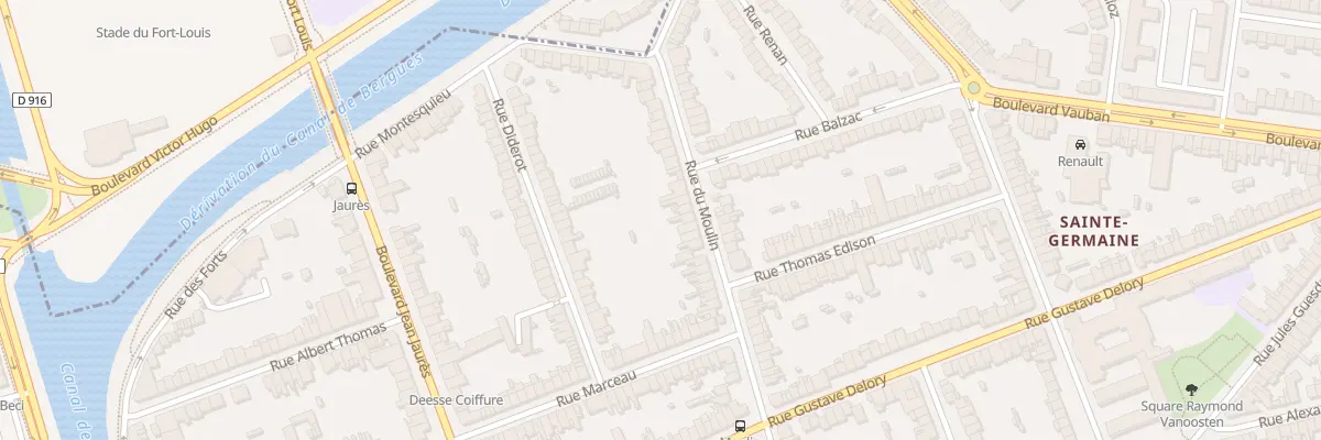Plan du 61 Rue du Moulin à Coudekerque-Branche