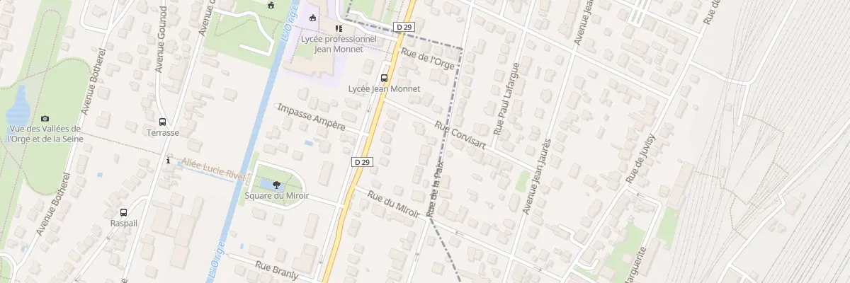 Plan du 27 Rue de la Paix à Juvisy-sur-Orge