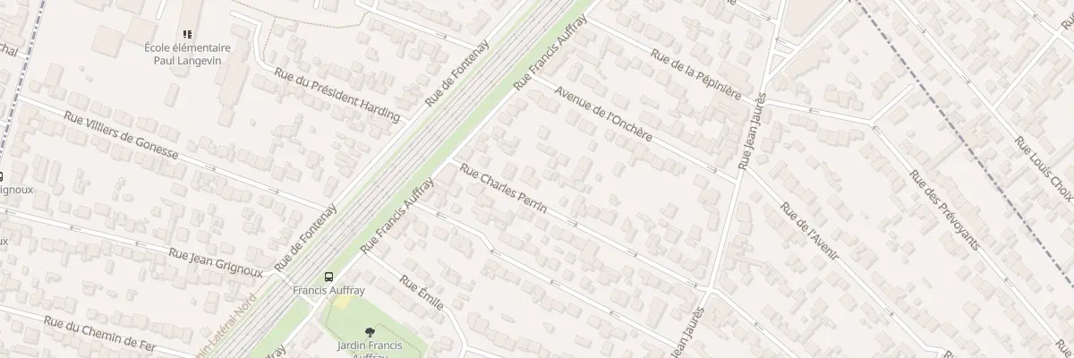 Plan du 9B Rue Charles Perrin à Stains