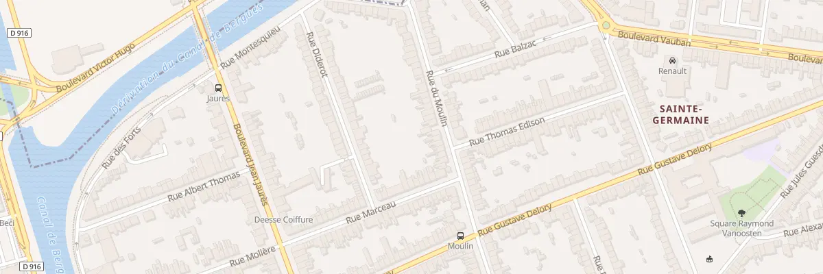 Plan du 51 Rue du Moulin à Coudekerque-Branche