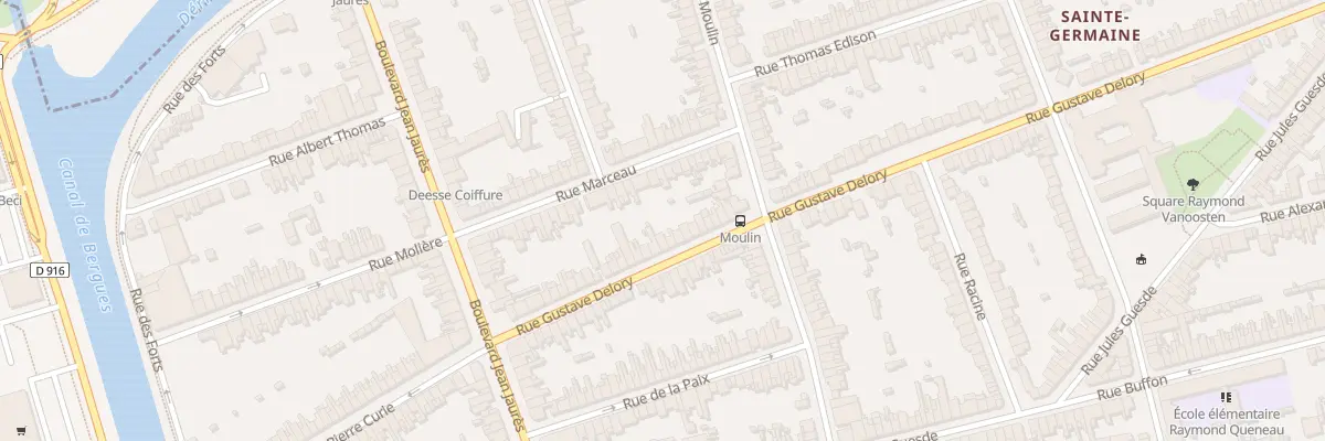 Plan du 37 Rue Gustave Delory à Coudekerque-Branche