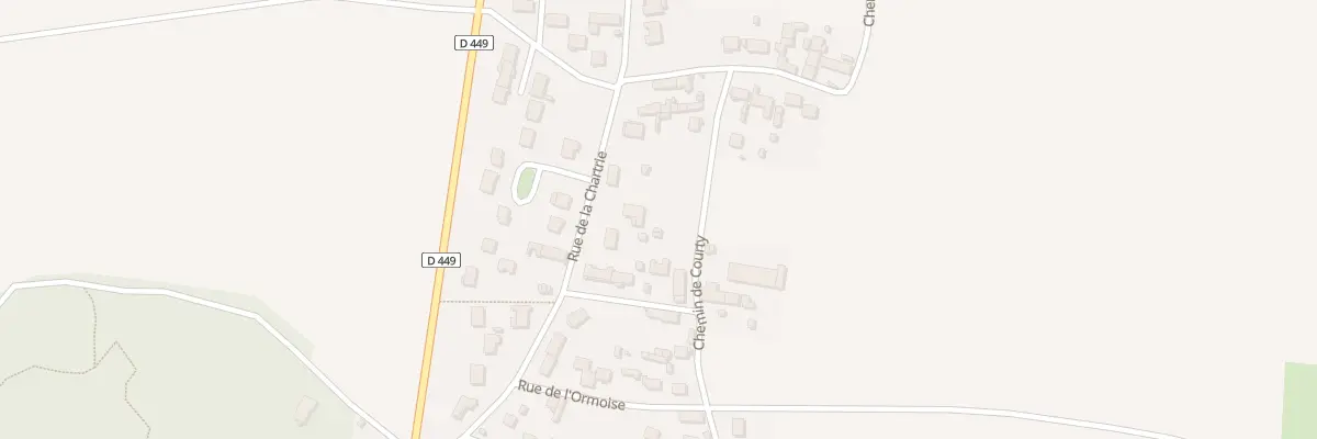 Plan du 45 Rue de Courty à Maisse