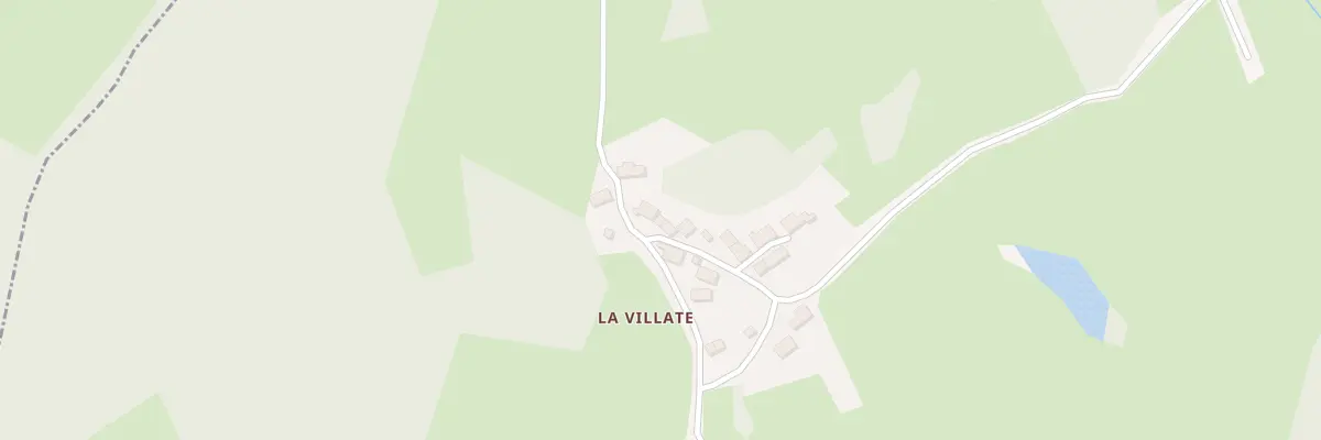 Plan du 5 La Villate à Sermur