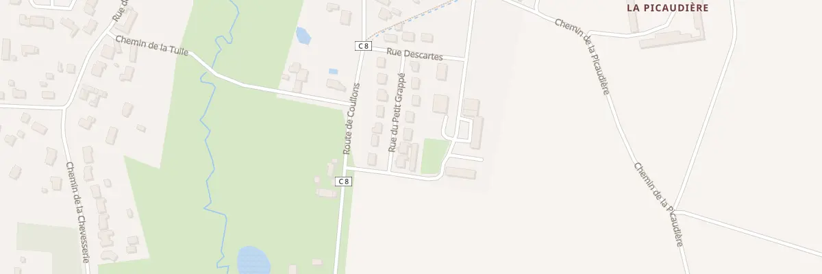 Plan du 9 Rue du Petit Grappé à Sully-sur-Loire