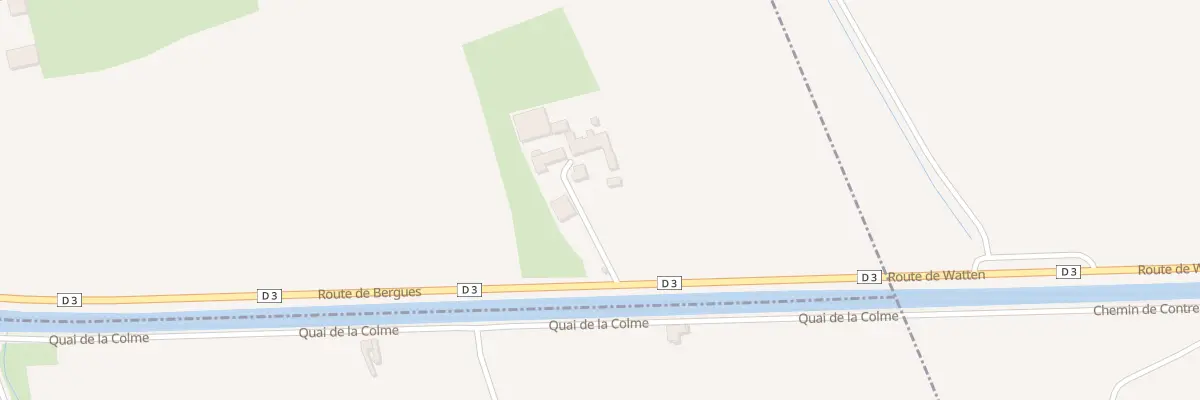 Plan du 4 Rte de Bergues à Armbouts-Cappel
