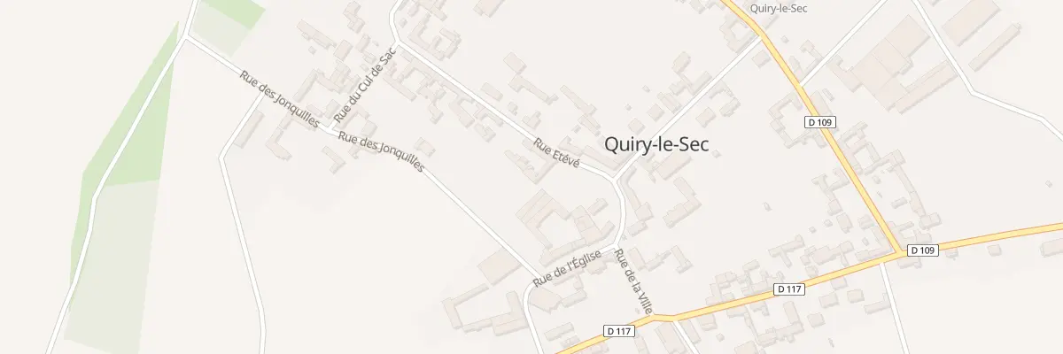 Plan du 1 Rue Etévé à Quiry-le-Sec