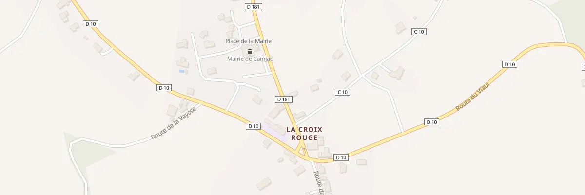 Plan du 5193 La Croix Rouge à Camjac