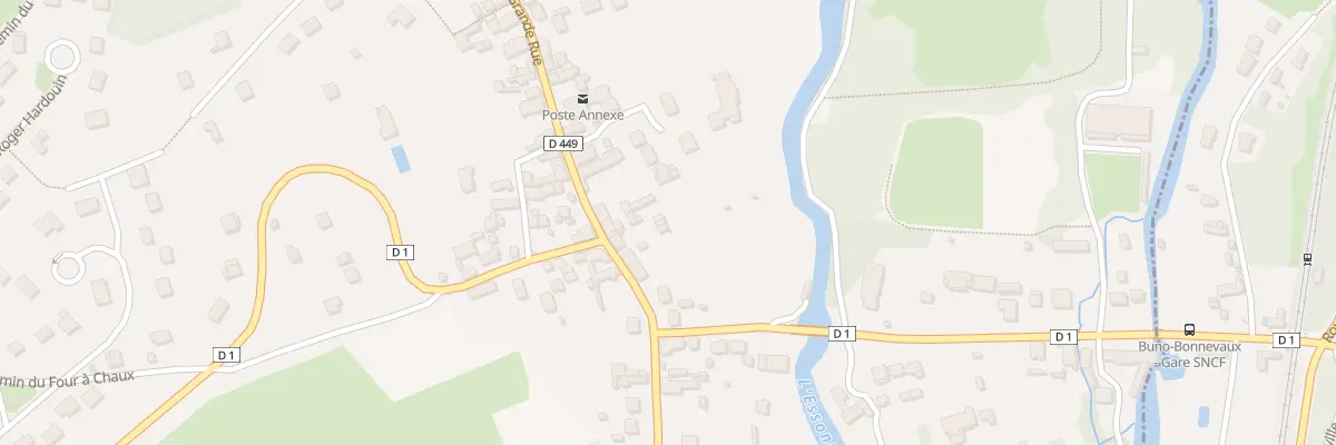Plan du 8 Grande Rue à Gironville-sur-Essonne