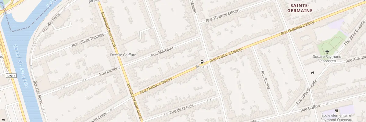 Plan du 41 Rue Gustave Delory à Coudekerque-Branche