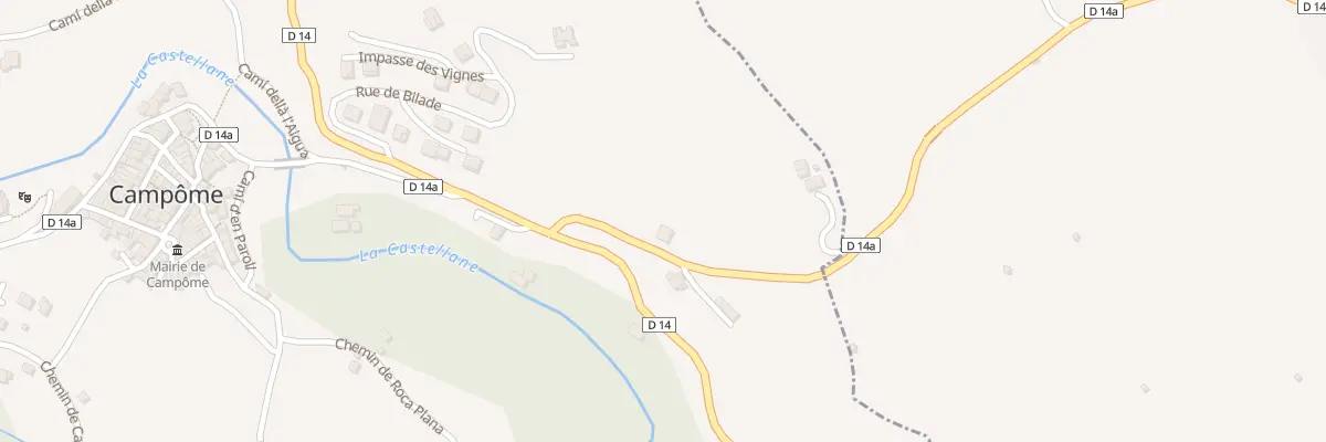 Plan du 4 Bitade à Campôme