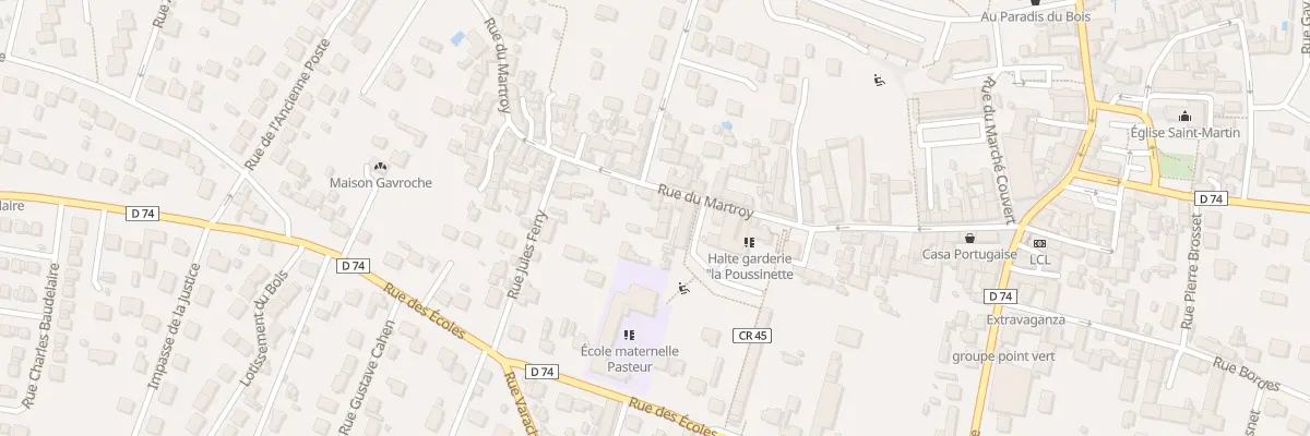 Plan du 35 Rue du Martroy à Ballancourt-sur-Essonne