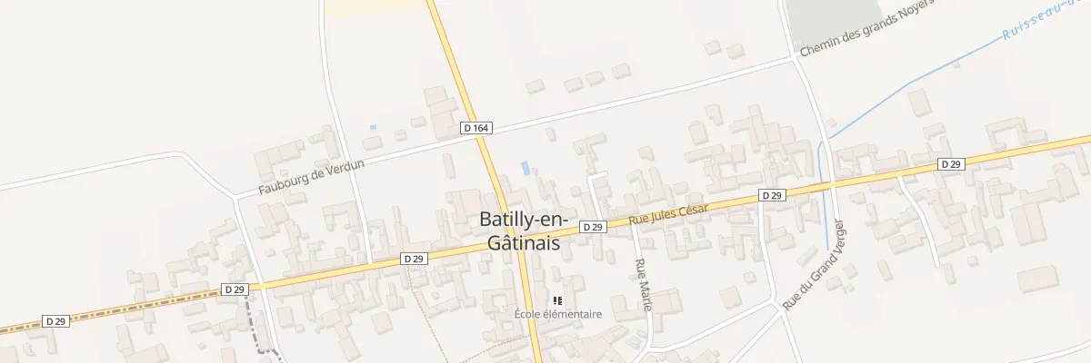 Plan du 49 Rue Jules César à Batilly-en-Gâtinais