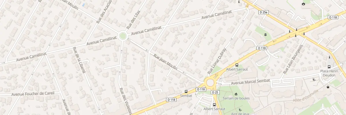 Plan du 14 Rue Jean Moulin à Athis-Mons