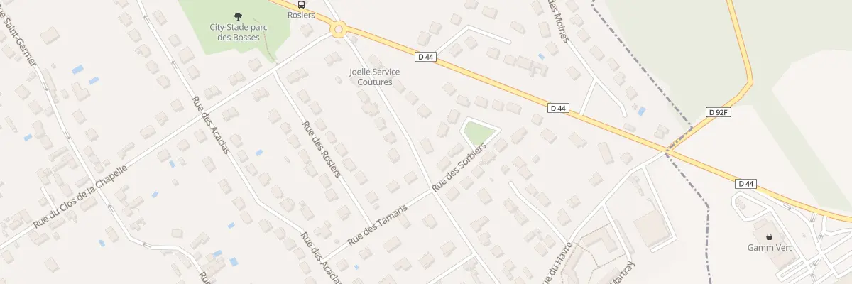 Plan du 14 Rue Grandperrier Deneuilly à Précy-sur-Oise