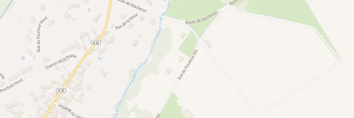 Plan du 30 Rue du Pourtour Est à La Neuville-sur-Essonne