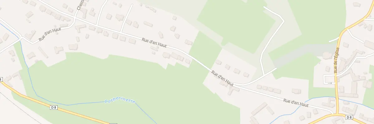 Plan du 54 Rue d’En Haut à Roëllecourt