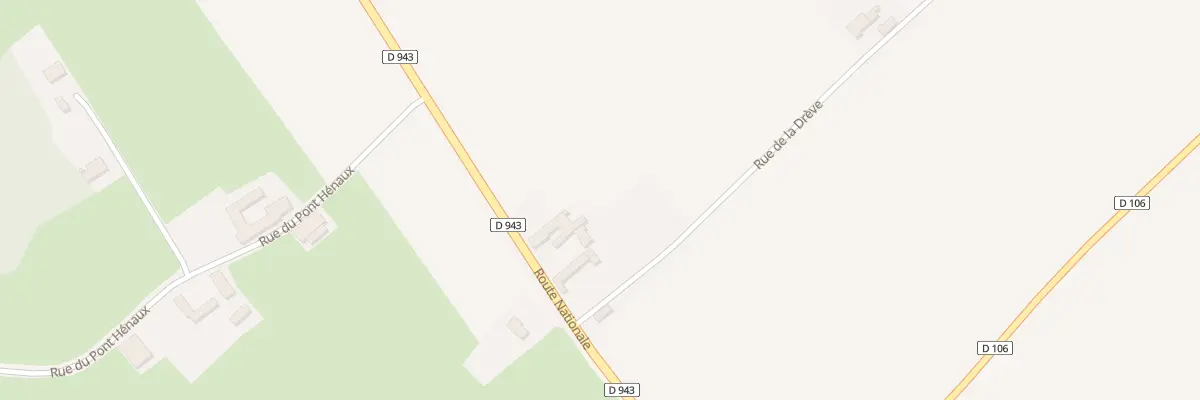 Plan du 304 Rue du Mont Dupil à Blaringhem