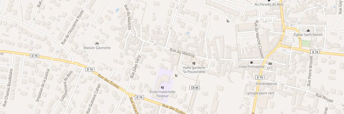 Plan du 33 Rue du Martroy à Ballancourt-sur-Essonne