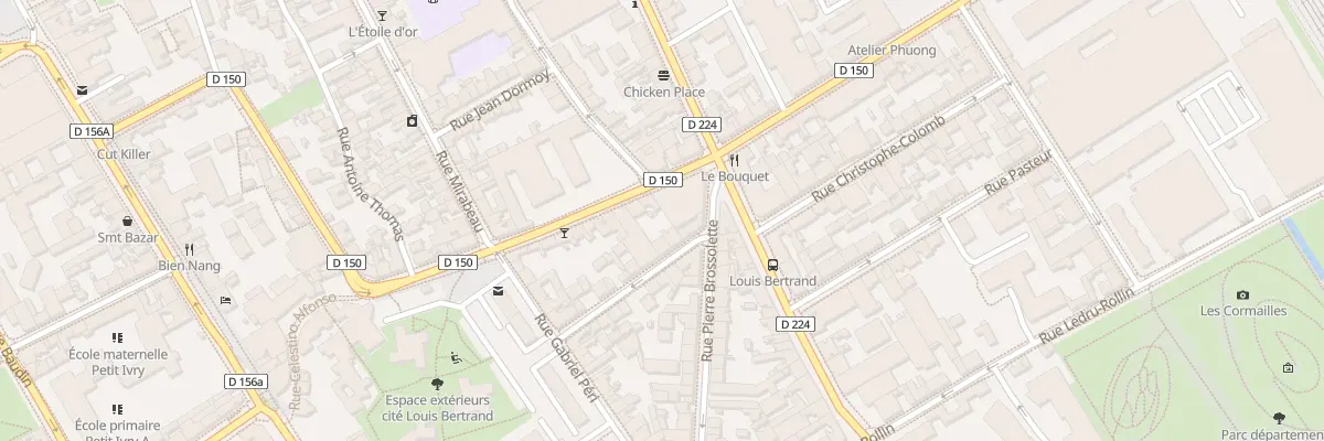Plan du 4 Rue Pierre Moulié à Ivry-sur-Seine