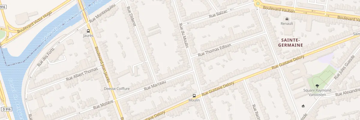 Plan du 43 Rue du Moulin à Coudekerque-Branche