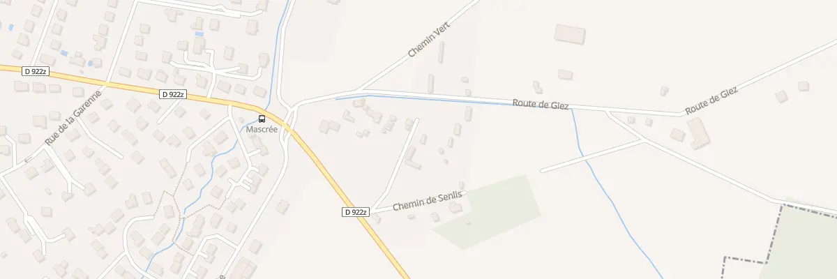 Plan du 24 Rte de Giez à Viarmes