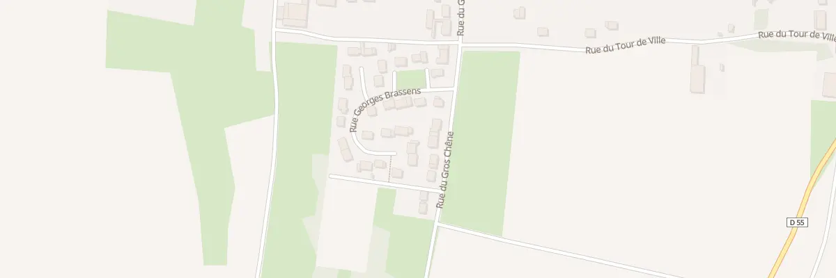 Plan du 17 Rue Georges Brassens à Fournival