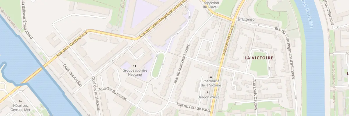 Plan du 19 Rue du Maréchal Leclerc à Dunkerque