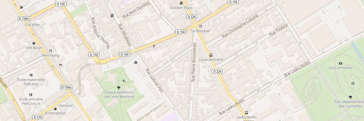 Plan du 3 Rue Pierre Moulié à Ivry-sur-Seine