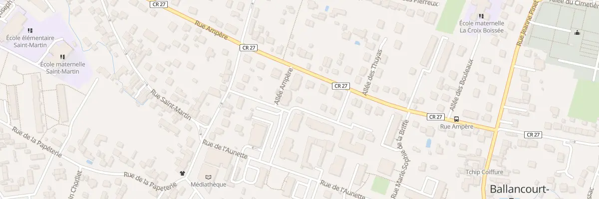 Plan du 2 Rue des Postiers à Ballancourt-sur-Essonne