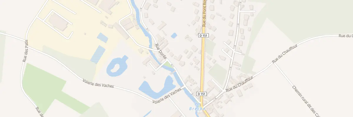 Plan du 124 Rue Dorée à Agnetz
