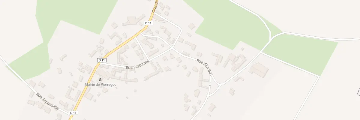 Plan du 3 Rue d’En Bas à Pierregot