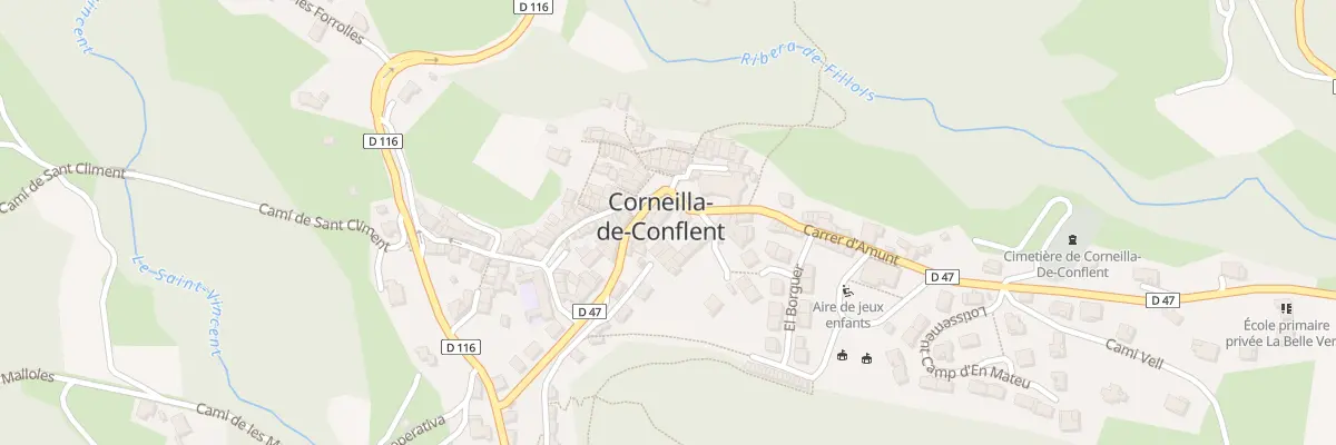 Plan du 112A Le Village à Corneilla-de-Conflent